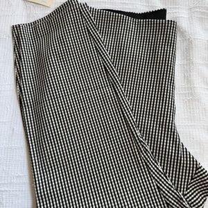 Gingham Skinny Trousers